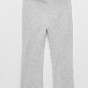 AERIE Velour Flare Pants🤍🤍